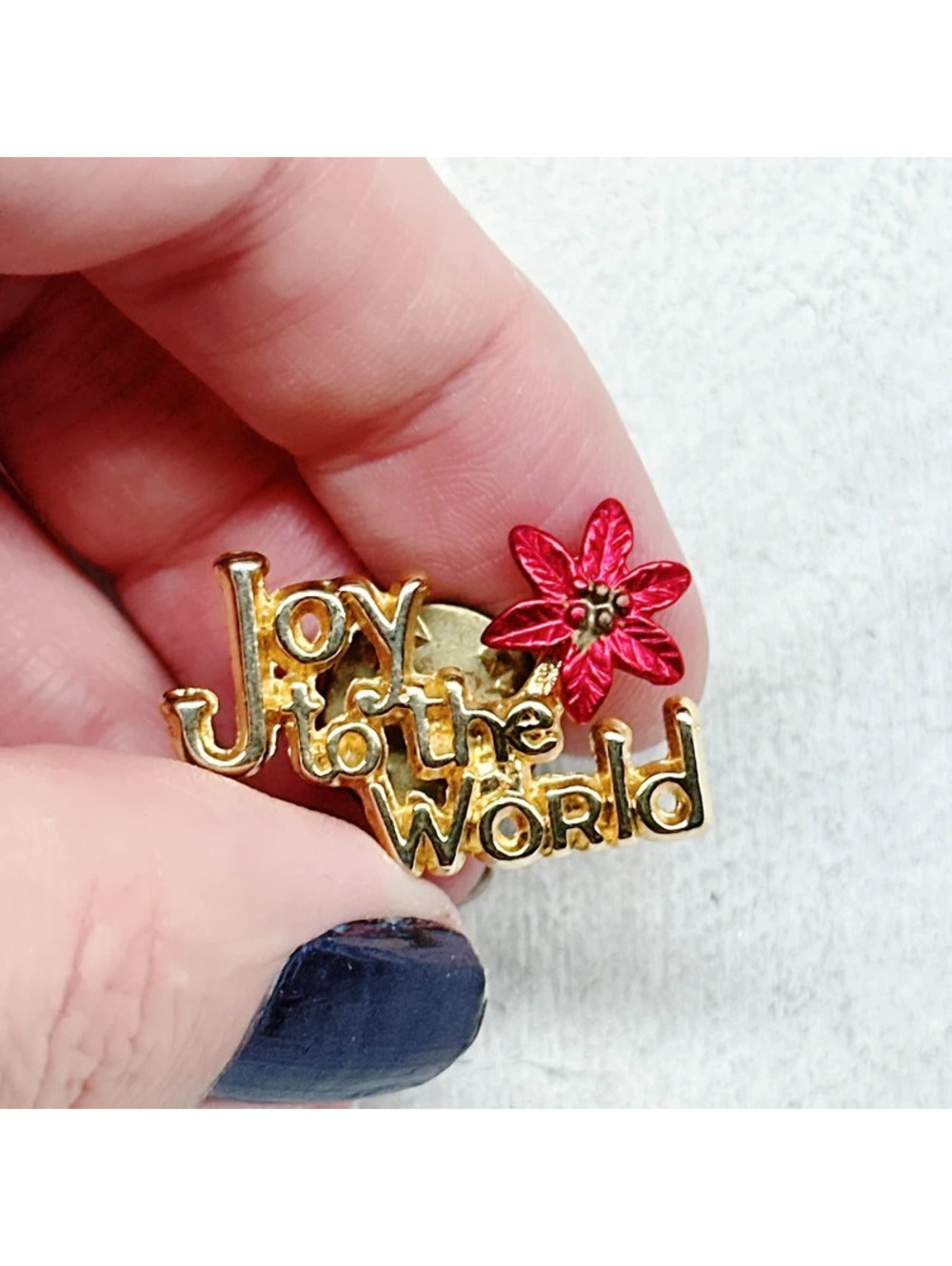 6282mc. Joy to the World Pin